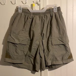 Columbia PFG Mens Green Swim Shorts Size Medium